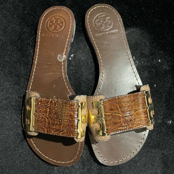 USED! Tory Burch sandals size 6 - Picture 1 of 3